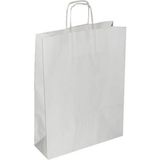 umur karton çanta (hediye çantası) 12x32x40 cm baskısız beyaz 90 gram 30012932 (50 li paket) - Yok