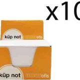 Umur Küp Blok Beyaz Not Kağıdı 8X8x5 10 Adet