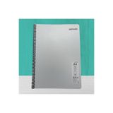 Umur Mynote Flex Pastel Spiralli Defter A4 72 Yp Çizgili Gümüş Tek Ebat