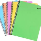 Umur Mynote Spiralli Defter Flex Pastel A5 80 Yaprak Kareli Mfxpa-A580-K (Karışık Renk 1 Adet)