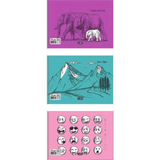 Umut 25 Yaprak 3'lü Style 25X35 PP Kapak Spiralli Resim Defteri