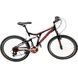 Umut 26 Jant Umut Çift Amortisör W Jant Shimano Mekanizma 21 Vites Bisiklet - Kırmızı