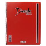 Umut A4 96 Yaprak Pp Kapak Dazzle Spiralli Çizgili Defter