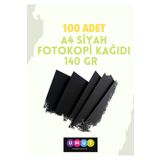 Umut A4 Siyah Fotokopi Kağıdı 140 Gr 100 Adet