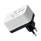 Umut Bilişim Teknolojileri - 1A 2 Usb'li Unıversital Dişi Türk Erkek Fiş Dönüştürücü Adaptör - Renkli