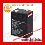Umut Bilişim Teknolojileri _ Ttec 6 Volt 4 Amper Bakımsız Kuru Akü- 6V 4 Ah 2024 Üretimi Akü - Hhm