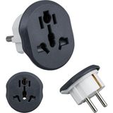 Umut Bilişim Uluslararası Priz Fiş Adaptör Çevirici 16A 250V Seyahat Fişi Dönüştürücü Adaptörü, 200'DEN Fazla Ülkede Abd,avustralya,uk,tayland,italya,fransa,ispanya,kanada,çin,arjantin,japonya,hong Kong,vb.