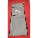 Umut Halı kılıf - hurç YOLLUK halı için Halı Saklama torbası, PVC pencereli 120x40 cm GRİ renk