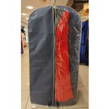 Umut Kaban - Tunik Koruyucu Kılıf Gamboç, Tunik Elbise Taşıma kılıfı, Yarı şeffaf, 64*130 cm LACİVERT