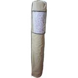 Umut Kılıf Halı Kılıf - Hurç, 4 M² Halı Için 180X40 Cm, Pvc Pencereli Halı Saklama ve Taşıma Torbası, Halı Ambalajı - Bej - 1 Adet