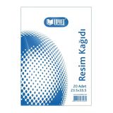 Umut Resim Kağıdı 24,50*33,50 20'Lu Poşet 110 Gr.
