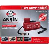 Umut Toptan Anşin SY-237 Hava Kompresörü – Taşınabilir Elektrikli Şişirme Pompası