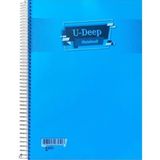 Umut U-deep A4 Pp Kapak 120 Yaprak Kareli Spiralli Defter