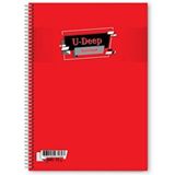 Umut U-DEEP A4 Pp Kapak 72 Yaprak Çizgili Spiralli Defter