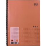 Umut U-Deep A4 Spiralli Defter Pp. Kapak 72 Yp. Çizgisiz - Renkli