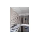 ÜN.K Balkon Güvenlik Filesi 2,50 x 7 Metre Kalınlık 6 Milim Güvenlik Ağı Okul Filesi Çocuk ve Yetişkin Filesi Göz Aralığı 10 cm