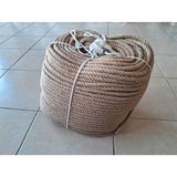 ÜN.K Jüt Halat 75 Metre Hasır Halat 3 mm Kendir Halat Ip Dekoratif Jüt Doğal Halat