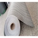 ÜN.K Keçeli Gri Parke Desenli Muşamba 150 X 1000 CM Pvc Zemin Muşambası Mineflo Yer Muşamba En 150 cm