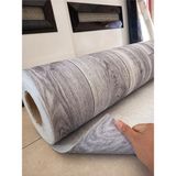 ÜN.K Parke Desenli Keçeli Muşamba Pvc Yer Muşambası Ahşap Gri Yer Zemin Döşemesi Yanmaz Soba Altı - 100 x 300