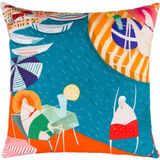 Un Poco Amalfi Pamuk Yastık 45X45 cm - Standart