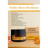 UN Unique & Natural Vanilya Krem Deodorant 30ml
