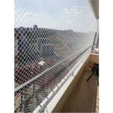 Ünal File 2,50 x 13 Metre Montaj Malzemeli Kedi Kuş Filesi Balkon Kapama Ağı
