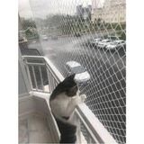 Ünal File 2,50 x 2 Metre Balkon Kedi Koruma Ağı Balkon Kedi Güvenlik Filesi Balkon Kapatma Ağı Kuş Önleme