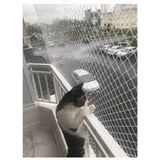 Ünal File 2X21 Metre Kedi Filesi Balkon Filesi Sık Dokuma Kalın Kuş Filesi 2 Milim