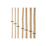 ünal file 3 mm 10 Metre Jüt Halat Kendir İp Hasır Urgan