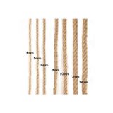Ünal File 4 mm 25 Metre Jüt Halat Kendir İp Hasır Urgan