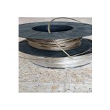 ünal file 4 Mm Izoleli Çelik Halat 200 Metre Pvc Kaplı Çamaşır Ipi 4 Milim Plastik Makaralı