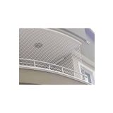 Ünal File 6 mm 2 x 8 Metre ( Göz 5 Cm) Balkon Güvenlik Filesi Çocuk Emniyet Ağı Merdiven Güvenlik Filesi Ağı