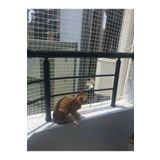 ünal file Balkon Kedi Güvenlik Filesi Kedi Ağı Kalın Balkon Kuş Güvercin Önleme Ağı 2.50x15 Metre