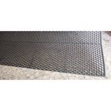 Ünal File Islak Zemin Matı Kare Banyo Için Kaymaz Pvc Petek Mat Paspas - 120 x 350 cm - Gri