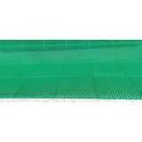 Ünal File Islak Zemin Matı Kare Banyo Için Kaymaz Pvc Petek Mat Paspas - 20 x 76 cm - Yeşil