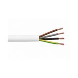 Ünal H05vv-F 4x1 mm Beyaz Ttr Kablo