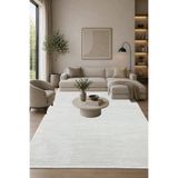 ünalcarpet %100 Akrilik(Yün) Halı 4m2 ve 6m2 Ebatlarında Modern Yumuşak Dokulu Salon Oturma Odası Mutfak Halısı Antialerjik Krem
