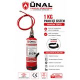 Ünalgrup 1 Kg Pano İçi Otomatik Yangın Söndürme Sistemi Elektrik Panosu