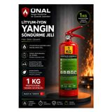 Ünalgrup 1 Litre Bioversal Elektrikli Araçlar Ve Lityum-İyon Batarya (Pil, Akü) Yangın Söndürme