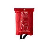 Ünalgrup Cam Elyafı Fiberglass Yangın Battaniyesi 150X180 Cm Fire Blanket Cepli Model