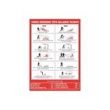 Ünalgrup Dekota Yangın Söndürme Cihazı Yönlendirme Levhası Kapı Duvar 35x25 cm