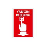 Ünalgrup Yangın İhbar Butonu Manuel Alarm Acil Uyarı Cihazı Uyarı Levhası Kolay Montaj
