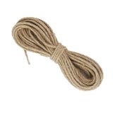 Unbekannt 10 m doğal Hanfschnur kenevir ip Sisal halat 3 mm ip çuval bezi