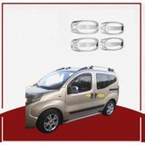 UNC Aksesuar Fiat Fiorino Kapı Kolu + Çerçeve 2008- Paslanmaz Çelik