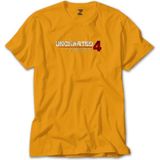 Uncharted 4 Logo Sarı Tişört Liyada - 3XL