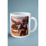 Uncharted Oyun Baskılı Kupa Bardak Çift Taraflı Baskı Kişiye Özel Model 3