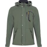 Unco & Boror Su Geçirmez Softshell Erkek Spor Mont - Yeşil