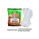 ÜNCÜ BAHARAT 5 KG TOKAT BEZ SUCUK SETİ SUCUK BAHARATI, SUCUK BEZİ