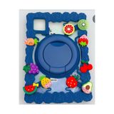 UnDePlus 7-8inç Hometech Vorcom Casper Alcatel Amazon Tüm Tabletlere Uyumlu Mevye Desenli Çocuk Kılıfı