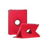 UnDePlus Apple Ipad 5. Nesil 6. Nesil Air 1 Air 2 9.7" Kılıf Uyku Modlu Dönen Kapaklı Kılıf Kırmızı